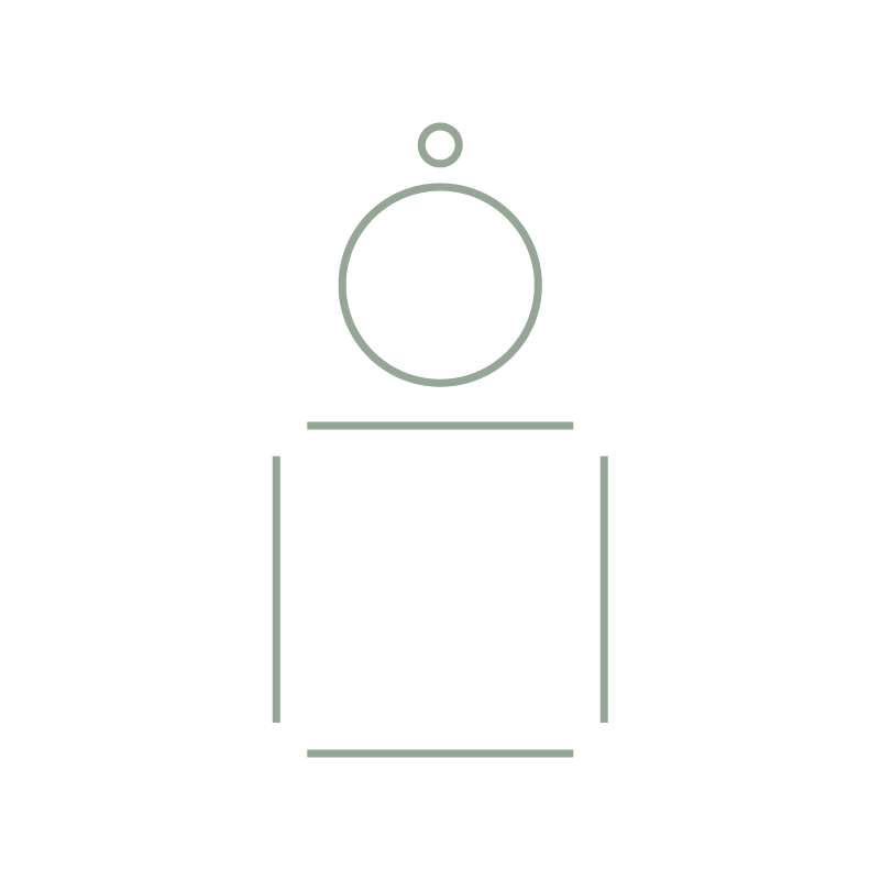 icon erwachsene - abstrakte Form
